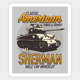 M4 Sherman Tank Magnet